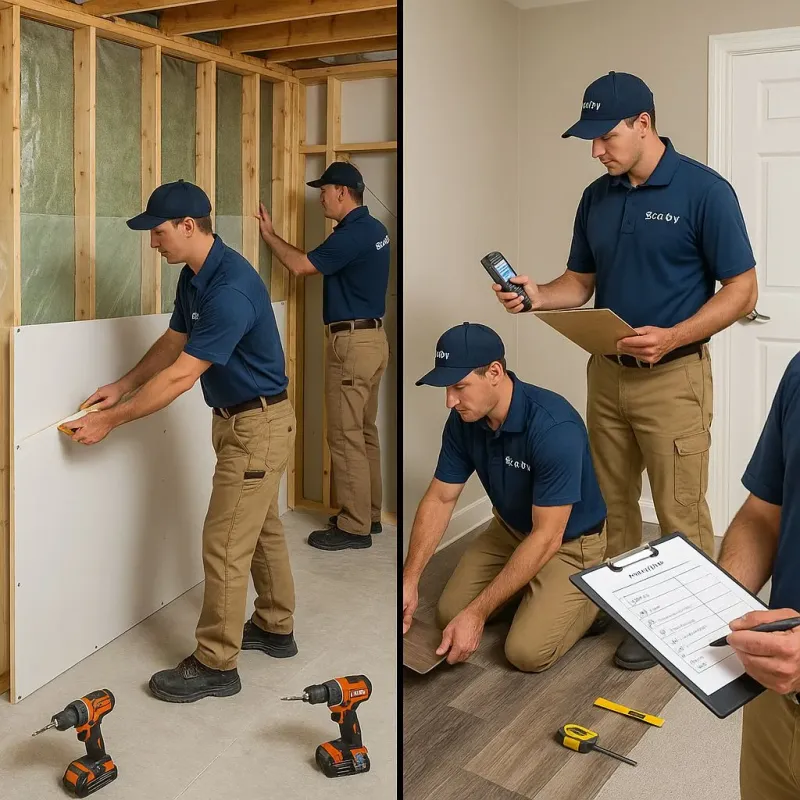 Repairs and Reconstruction process in Red River County, TX